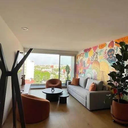 Depto Con Alberca Zona Condesa Apartment Mexico City Exterior photo