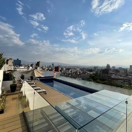 Depto Con Alberca Zona Condesa Apartment Mexico City Exterior photo